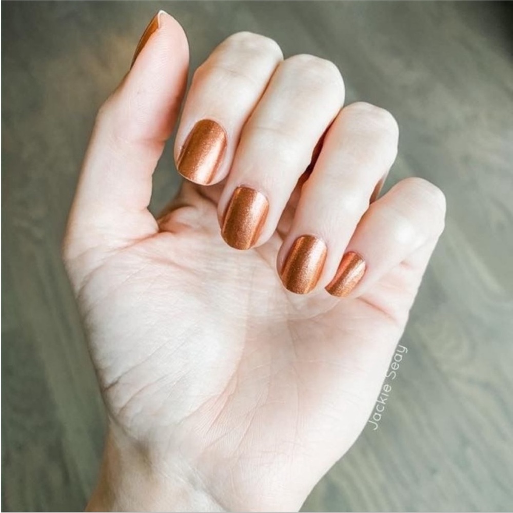 *Retired* Color Street: Moscow Or Never | Copper Penny Fall Shimmer Metallic